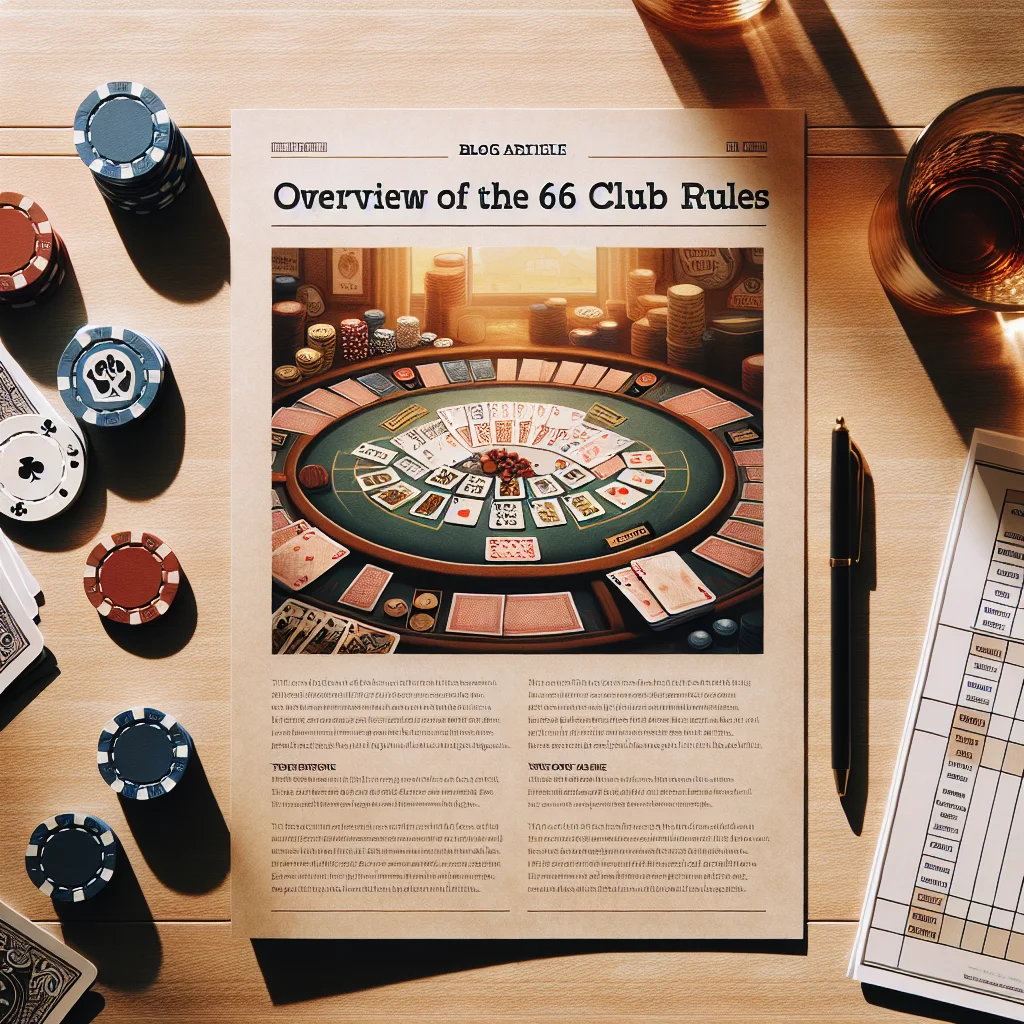 Overview of the 66 Club Game rules